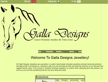 Tablet Screenshot of galladesigns.com